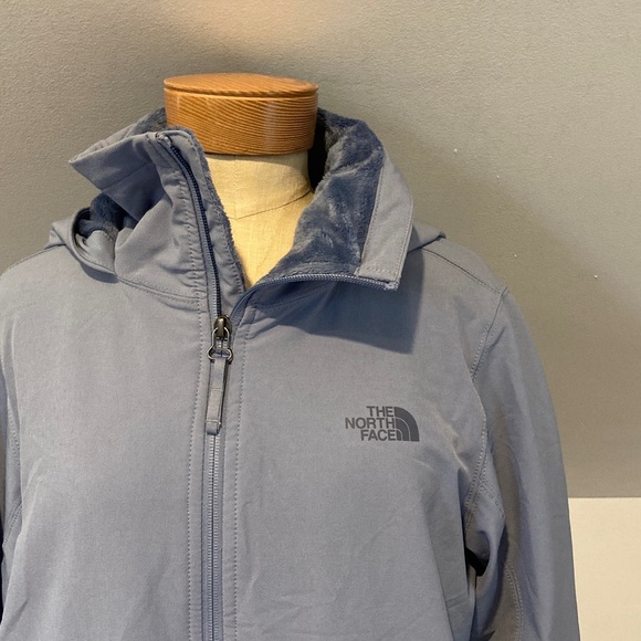 North Face Shelbe Raschel Parka Length Fleece Lined Hooded Jacket - Picture 6 of 11